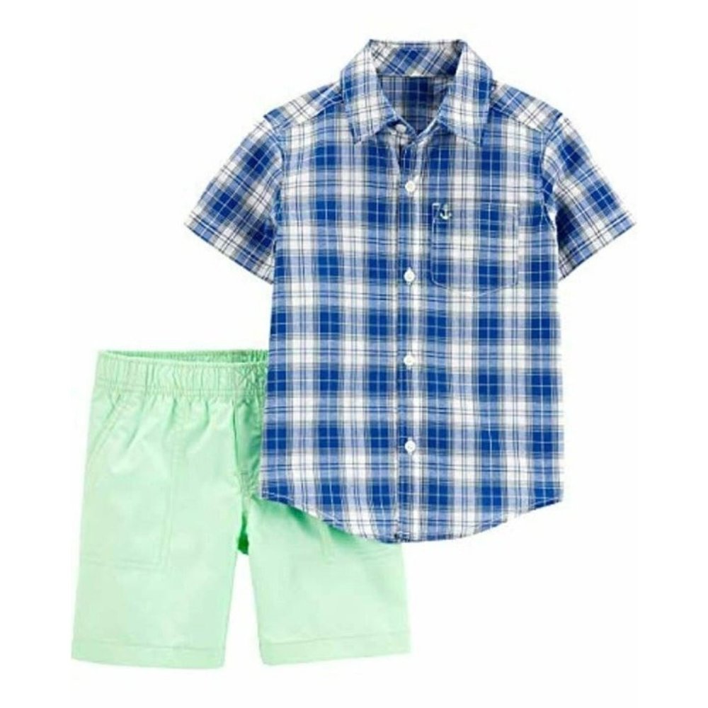 Carter's Baby Boys Polo 2pc Playwear Set